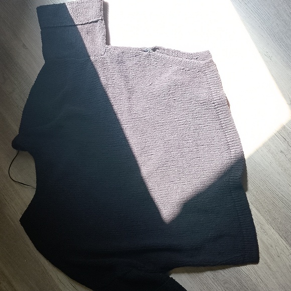 Free people chunky knit short sleeve sweater size XS - Picture 8 of 9